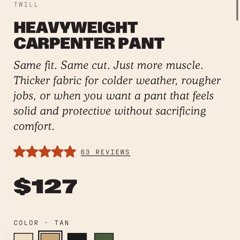 Dirty Birdy Women’s Workwear - HEAVYWEIGHT
CARPENTER PANT - Size 27 - Picture 9 of 9